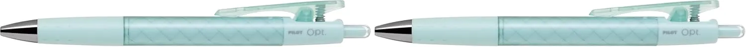 파이롯트 오프트 유성 볼펜 0.5mm (체크) — 2개 세트