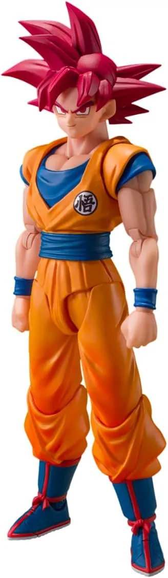 S.H.Figuarts 드래곤볼 초 초사이어인 갓 손오공 〈신의 기를 두른 모습〉 약 145mm
