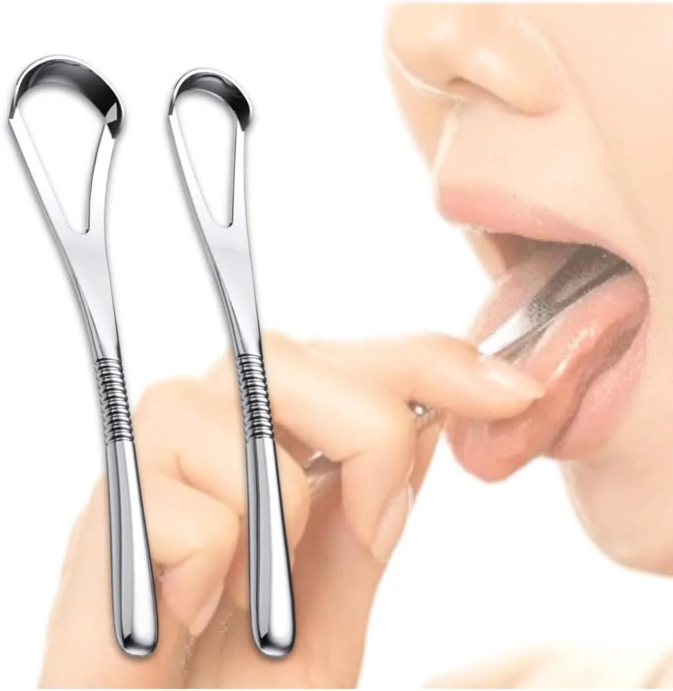이반쿨 혀 클리너 와이드 타입 (스테인리스, 혀 이끼 제거)
