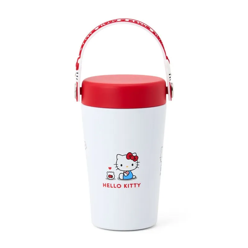 헬로키티 손잡이 스테인리스 텀블러 350mL